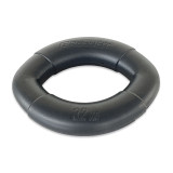 Еспандер кистьовий EasyFit Elliptic, Діаметр 10 см, Опір 32 кг, Силікон, Чорний