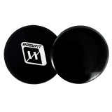 Диски для глайдингу EasyFit (пара), Діаметр 18 см, Максимальне навантаження 120 кг, Пластик, Чорний