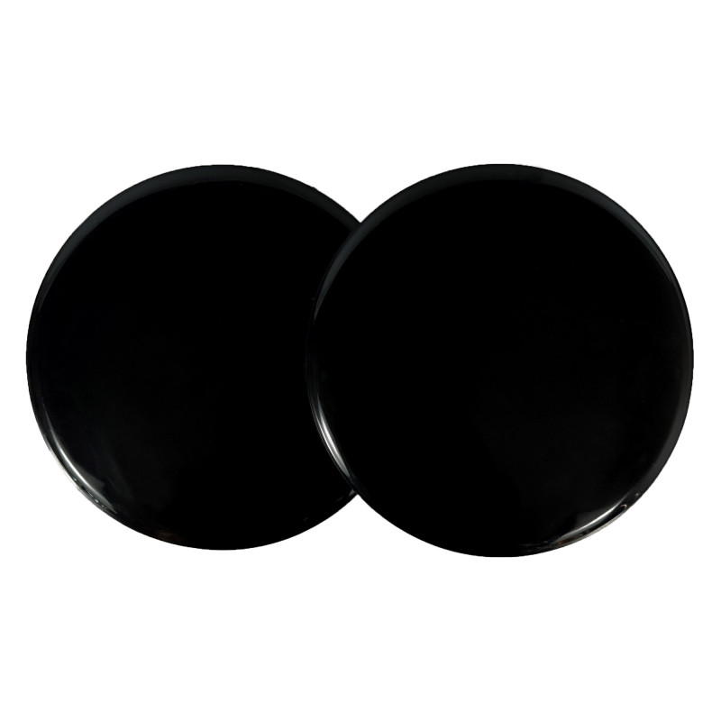 Диски для глайдингу EasyFit (пара), Діаметр 18 см, Максимальне навантаження 120 кг, Пластик, Чорний