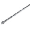 Гриф для штанги EasyFit прямой, 1,5 м, Ø28 мм, 6,5 кг, сталь, хром