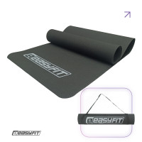 Коврик EasyFit для пилатеса и фитнеса, Размер 183х61 см, Толщина 3 мм, EVA-пена, Черный