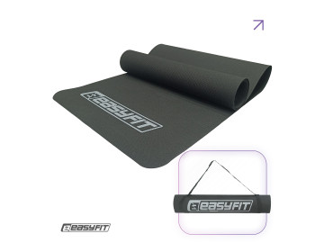 Коврик для фитнеса EasyFit EVA 3 мм (черный)