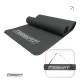 Килимок EasyFit для пілатесу та фітнесу, Розмір 183х61 см, Товщина 3 мм, EVA-піна, Чорний