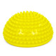 Полусфера массажная киндербол EasyFit, Мягкая, Диаметр 16 см, Высота 8 см, Резина, Жёлтый
