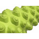 Масажний ролик (валик) EasyFit Grid Roller Extreme, Довжина 33 см, Діаметр 14 см, Каркас із високоміцного пластику, Піна EVA з масажною поверхнею 3D, для МФР, фітнесу, йоги та реабілітації, Салатовий