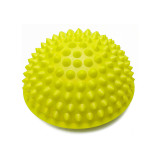 Півсфера масажна кіндербол EasyFit, Жорстка, Діаметр 15 см, Висота 8 см, Гума, Жовтий