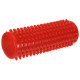 Масажний циліндр EasyFit з шипами, Довжина 15 см, Діаметр 5 см, ПВХ, для МФР, зняття напруги та самомасажу, Червоний