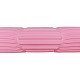 Массажный ролик (валик) EasyFit Dozer, длина 45 см, диаметр 11 см, розовый, каркас из высокопрочного пластика, пена EVA с массажной поверхностью 3D, для МФР, фитнеса, йоги и реабилитации
