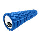 Массажный ролик (валик) EasyFit Grid Roller v.3.1, Длина 60 см, Диаметр 14 см, Каркас из высокопрочного пластика, Пена EVA с массажной поверхностью 3D, для МФР, фитнеса, йоги и реабилитации, Синий