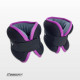 Обтяжувачі для ніг і рук EasyFit Comfort з металом (пара), 1,5 кг, чорно-фіолетові