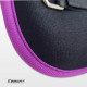 Обтяжувачі для ніг і рук EasyFit Comfort з металом (пара), 1,5 кг, чорно-фіолетові