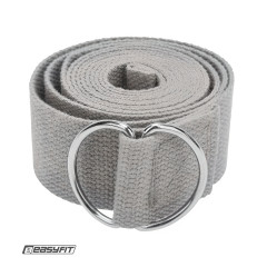 Ремінь для йоги EasyFit, сірий