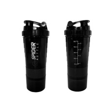 Шейкер спортивный EasyFit Spider 0,5 л Черный