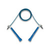 Скоростная скакалка EasyFit Speed Cable Rope, Длина до 3 м, Сталь, Пластик, Синий