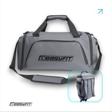 Спортивная сумка-рюкзак EasyFit BackBag, Объем: 28 л, Размер: 24x48x25 см, PU Oxford, Серый