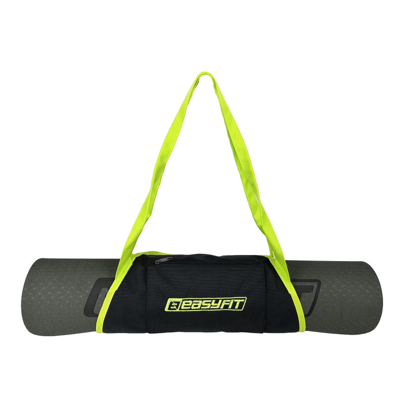 Сумка-переноска EasyFit универсальная, Длина 58 см, Ширина 38 см, Салатовый, Для переноски спортивных ковриков любого размера
