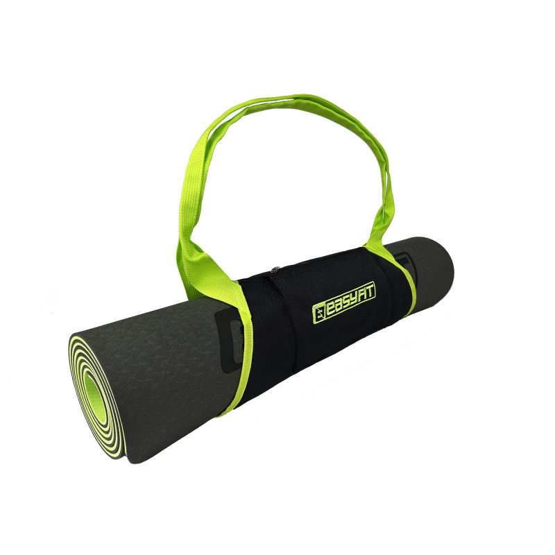 Сумка-переноска EasyFit универсальная, Длина 58 см, Ширина 38 см, Салатовый, Для переноски спортивных ковриков любого размера