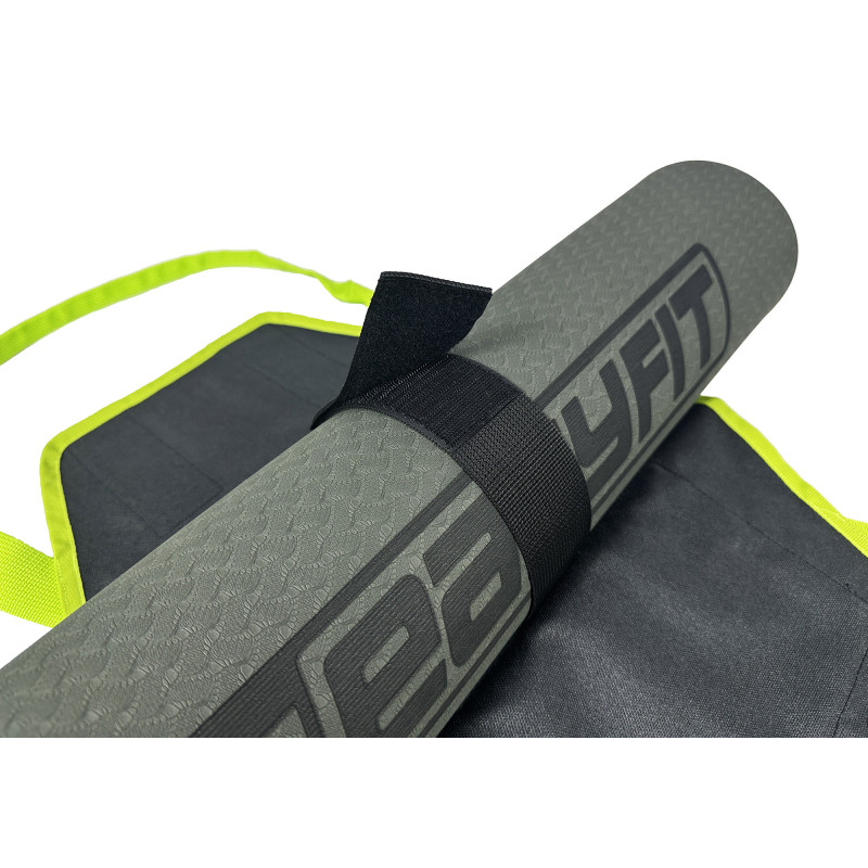 Сумка-переноска EasyFit универсальная, Длина 58 см, Ширина 38 см, Салатовый, Для переноски спортивных ковриков любого размера