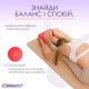 Блок для йоги EasyFit, 23х15,5х7,5 см, красный