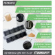 Обтяжувачі для ніг і рук EasyFit (пара), Вага 1 кг, Оксфорд, Нейлон, Пісок, Чорно-сірий