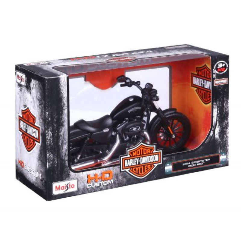 Мотоцикл іграшковий Harley-Davidson Motorcycles With Stand, масштаб 1:12, в асортименті