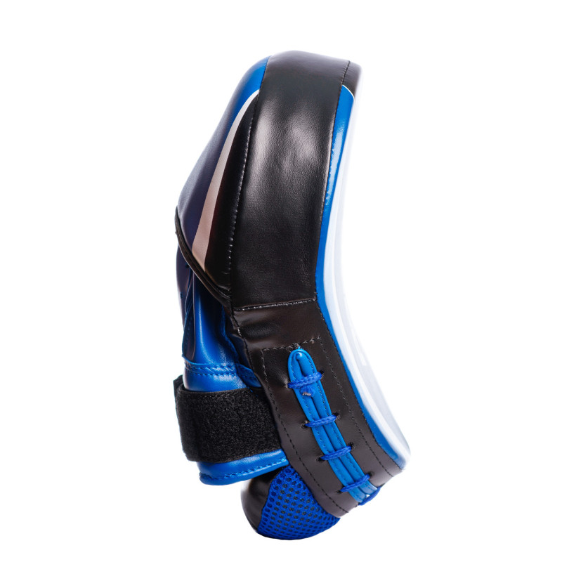 Лапи боксерські PowerPlay 3050 Чорно-Сині PU [пара]