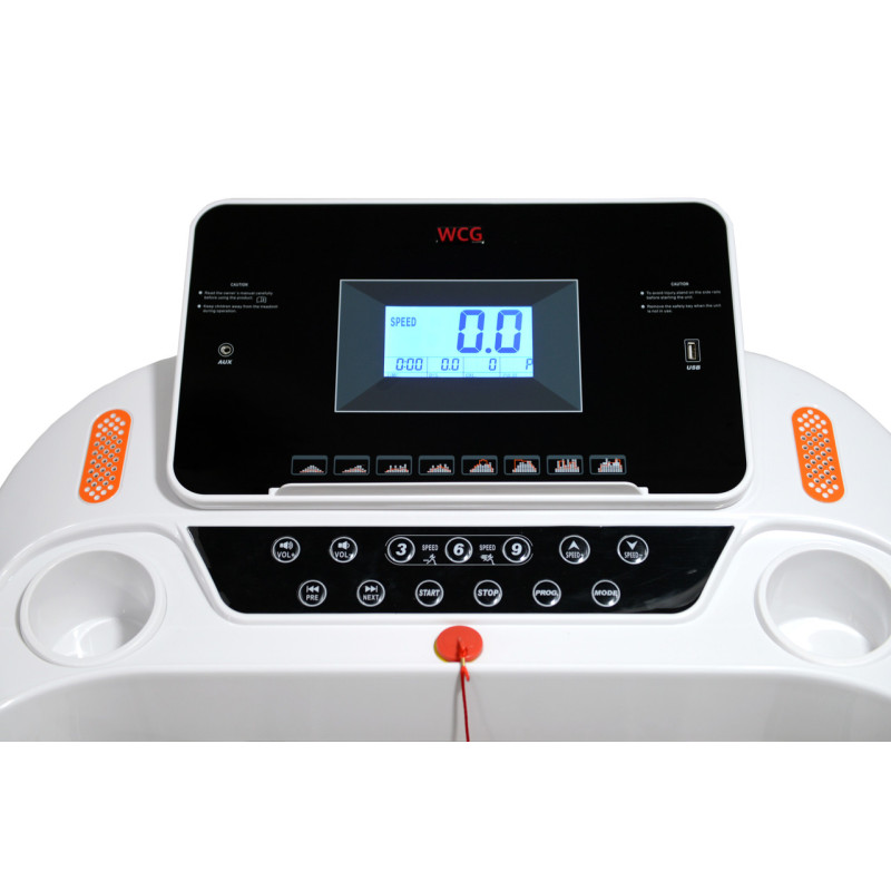 Электрическая беговая дорожка WCG-H128M + Гантели + Массажер Бесплатная доставка