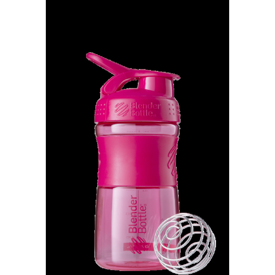 Шейкер спортивний (пляшка) BlenderBottle SportMixer Flip 20oz/590ml Pink FL