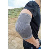 Налокітники Power System PS-6001 Elbow Support Grey (2шт.) XL Налокітники Power System PS-6001 Elbow Support Grey (2шт.) XL