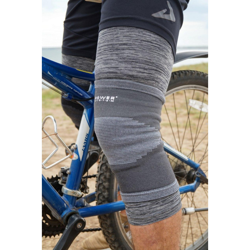 Наколінники Power System PS-6002 Knee Support Grey (пара) L