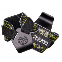 Гаки для тяги на зап'ястя Power System PS-3360 Hooks V2 Black/Yellow XL Гаки для тяги на зап'ястя Power System PS-3360 Hooks V2 Black/Yellow XL