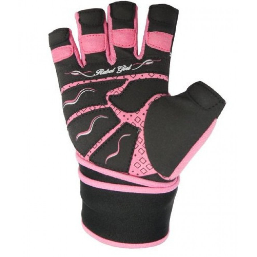 Рукавички для фітнесу Power System PS-2720 Rebel Girl жіночі Pink S