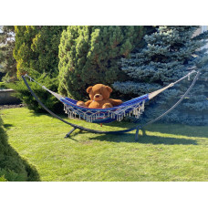 Двомісний гамак BALI XXL синій 200х150 WCG