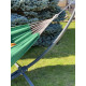 Монотонний гамак WISH салатовий двомісний XXL 200х150 WCG