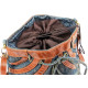 Джинсова сумка Fashion jeans bag темно-синя
