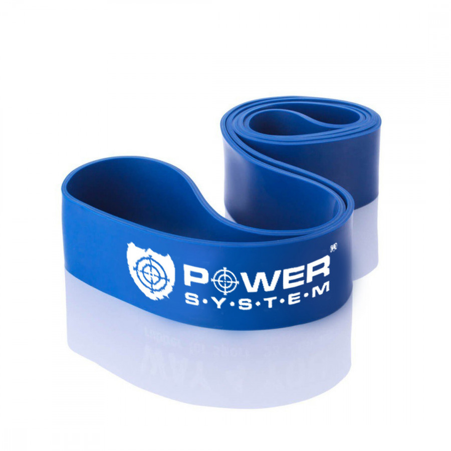 Еспандер-петля (гумка для фітнесу і кроссфіту) Power System PS-4054 CrossFit Level 4 Blue (опір 22-50 кг)