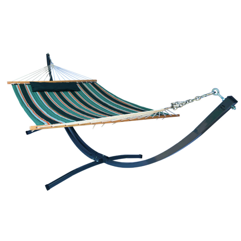 Двомісний гамак з планкою і каркасом Siesta XXL 200х150 WCG