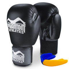 Перчатки для бокса Phantom Ultra Black 16 унций