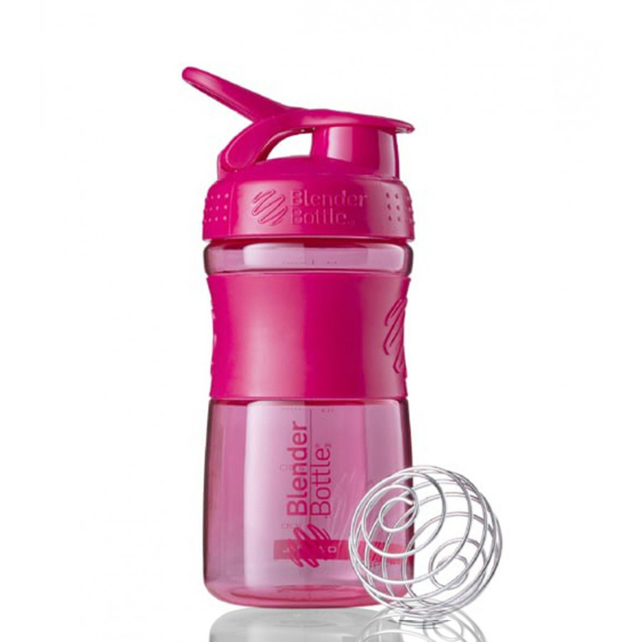 Шейкер спортивний (пляшка) BlenderBottle SportMixer Flip 20oz/590ml Pink FL
