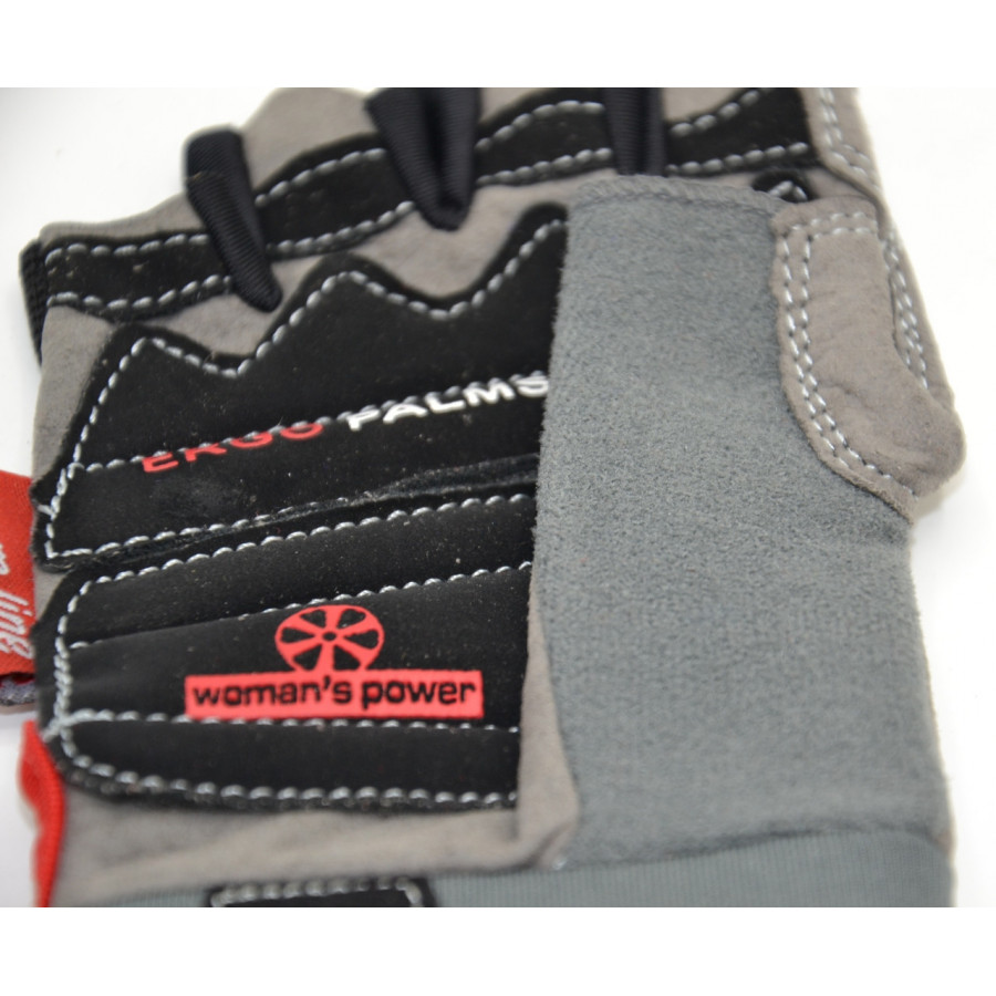 Рукавички для фітнесу Power System PS-2570 Woman’s Power жіночі Black/Red XS