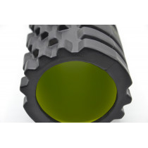 Масажний ролик (роллер) PowerPlay 4025 Massage Roller Чорно-зелений (33x15см.) Масажний ролик (роллер) PowerPlay 4025 Massage Roller Чорно-зелений (33x15см.)