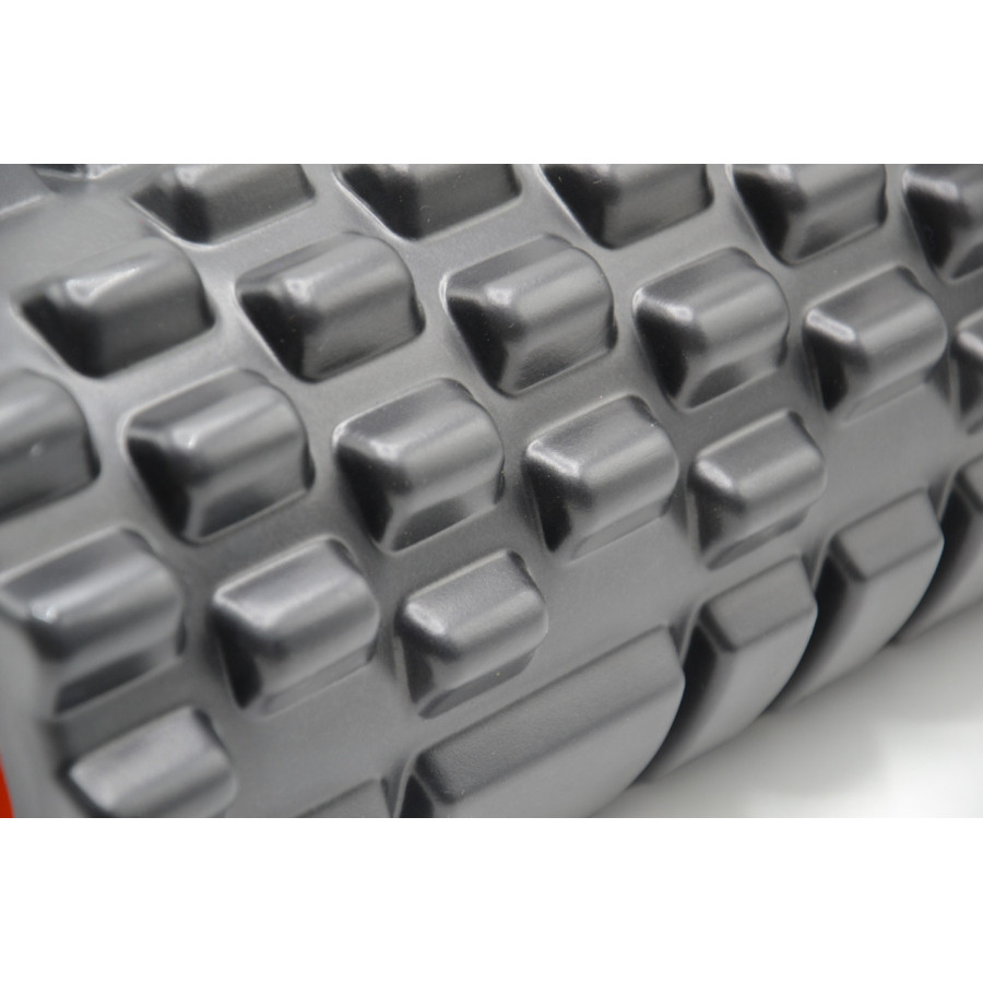Масажний ролик (роллер) PowerPlay 4025 Massage Roller Чорно-зелений (33x15см.)