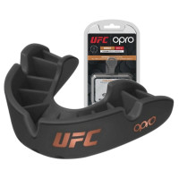 Капа боксерская OPRO Junior Bronze UFC Hologram Black (арт.002264001)