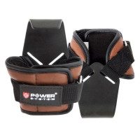 Гаки для тяги на зап'ястя Power System PS-3300 Hooks Brown L
