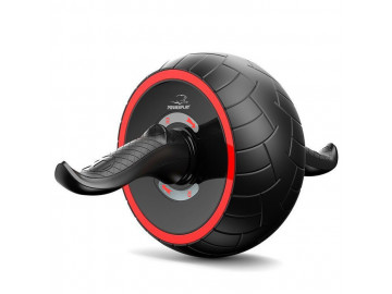 Колесо для преса PowerPlay 4326 зі зворотним механізмом AB Wheel Pro Чорно-червоне