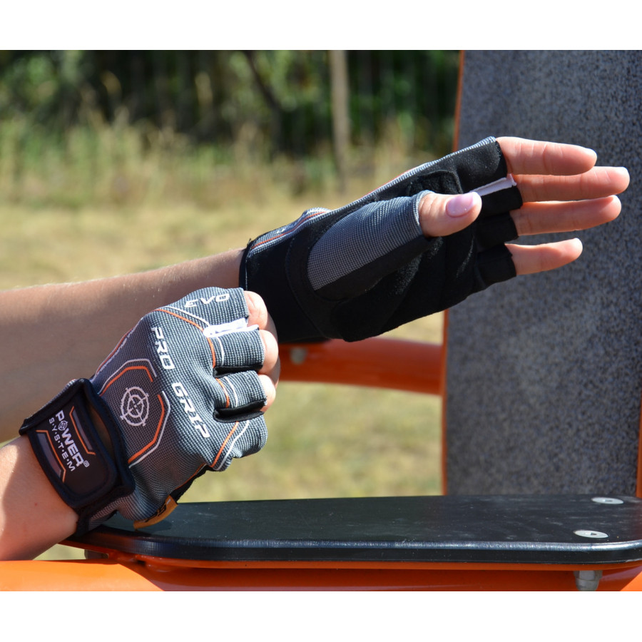 Рукавички для фітнесу Power System PS-2250E Pro Grip EVO Grey XS