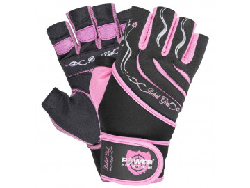 Рукавички для фітнесу Power System PS-2720 Rebel Girl жіночі Pink S