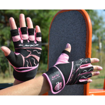 Рукавички для фітнесу Power System PS-2720 Rebel Girl жіночі Pink S Рукавички для фітнесу Power System PS-2720 Rebel Girl жіночі Pink S