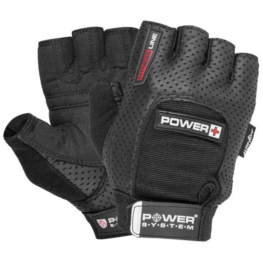 Рукавички для фітнесу Power System PS-2500 Power Plus Black XXL