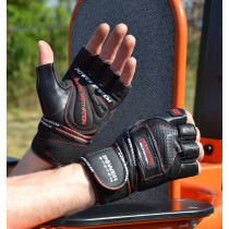 Рукавички для фітнесу Power System PS-2810 Ultimate Motivation Black/Red Line M Рукавички для фітнесу Power System PS-2810 Ultimate Motivation Black/Red Line M